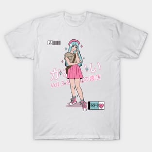 Fashionable Anime Girl T-Shirt